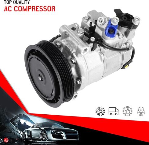 Cciyu Condition Compressor 2004 ملائمة لـ Audi A6 2.4L 2008-2011 FIT لـ Audi A6 2.8L AC ضاغط in Saudi Arabia