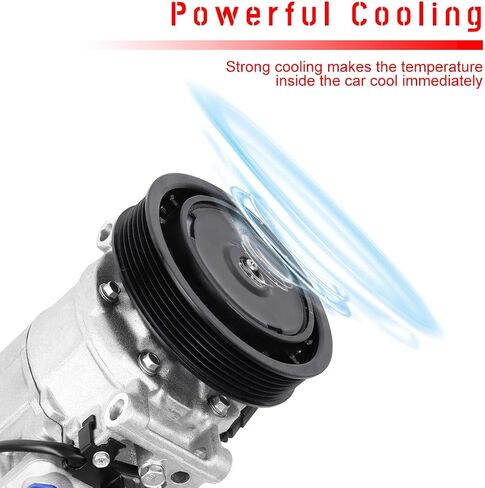 Cciyu Condition Compressor 2004 ملائمة لـ Audi A6 2.4L 2008-2011 FIT لـ Audi A6 2.8L AC ضاغط in Saudi Arabia