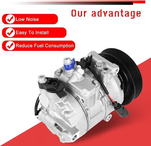 Cciyu Condition Compressor 2004 ملائمة لـ Audi A6 2.4L 2008-2011 FIT لـ Audi A6 2.8L AC ضاغط in Saudi Arabia