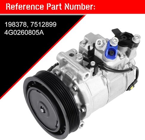 Cciyu Condition Compressor 2004 ملائمة لـ Audi A6 2.4L 2008-2011 FIT لـ Audi A6 2.8L AC ضاغط in Saudi Arabia