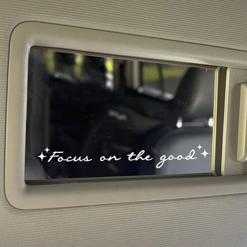 Set 2Pcs Protected Bible Rearview Mirror Decal Bible Verse Christian Jesus Car Decals Water Bottle Window Sticker Vinyl Waterproof 3x0,7 Inches Decal New Car Accessories Gift for Mom Dad Friend in Kuwait
