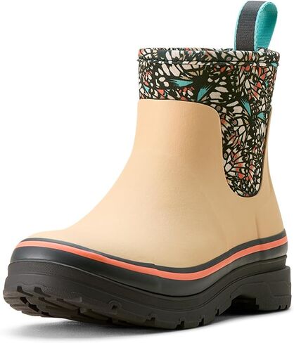 ARIAT WOMENS KELMARSH Shortie ankle route toe سحب على المطر أحذية غير رسمية الكاحل منخفض الكعب 1-2 " - أحمر in Saudi Arabia