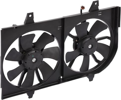مروحة التبريد 620-425 لـ Nissan for Maxima 2002-2003 لـ Infiniti I35 2002-2004 Side Black Driver Side/LH RH مروحة التبريد الكهربائية in Saudi Arabia