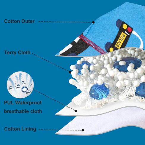 BIG ELEPHANT 10-Pack Baby Potty Training Underwear, Soft 100% Cotton Absorbent Training Pants for Boys & Girls, Ages 12M-10Y in Kuwait