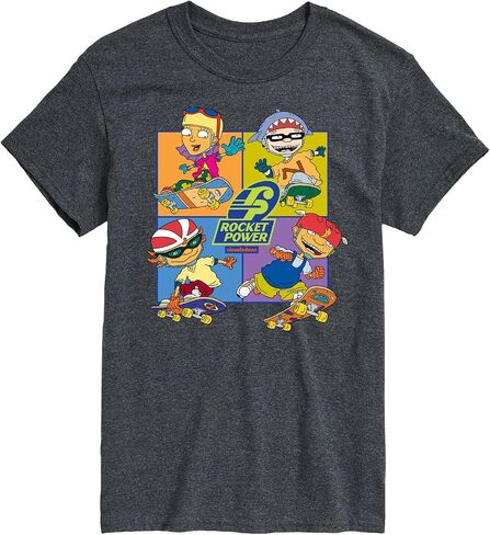 HYBRID APPAREL - Rocket Power - Skate Life - Men's Short Sleeve Graphic T-Shirt in Saudi Arabia