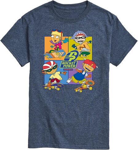 HYBRID APPAREL - Rocket Power - Skate Life - Men's Short Sleeve Graphic T-Shirt in Saudi Arabia