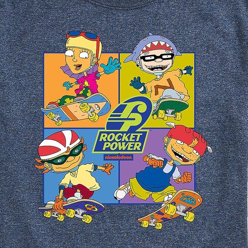 HYBRID APPAREL - Rocket Power - Skate Life - Men's Short Sleeve Graphic T-Shirt in Saudi Arabia