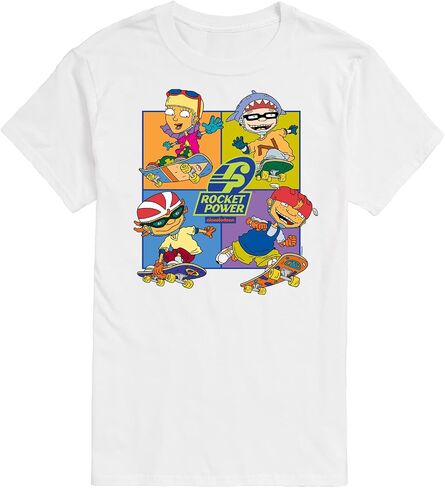 HYBRID APPAREL - Rocket Power - Skate Life - Men's Short Sleeve Graphic T-Shirt in Saudi Arabia