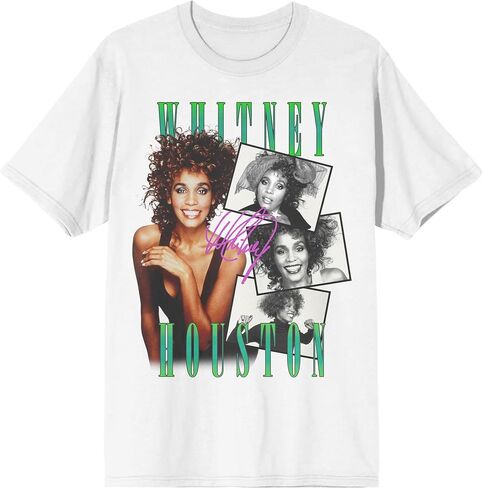 Whitney Houston Moment of Truth World Tour Crew Neck Short Shirt in Saudi Arabia