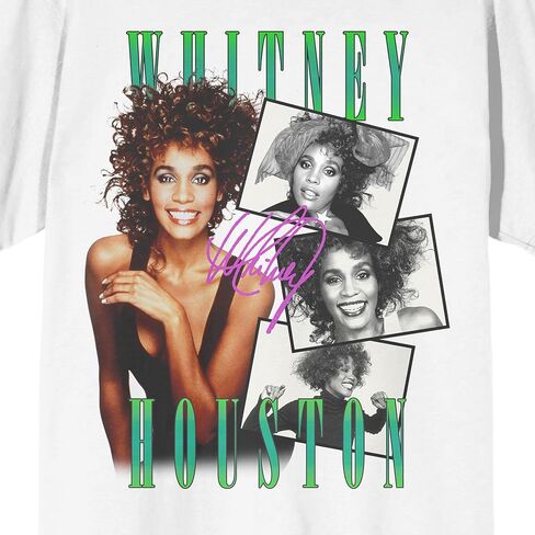 Whitney Houston Moment of Truth World Tour Crew Neck Short Shirt in Saudi Arabia