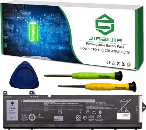 استبدال بطارية الكمبيوتر المحمول RCVVT لجهاز Dell Precision 7670 7680 7770 7780 Series Notebook T6PFX 451-BCYH 0X26RT X26RT 0NWDC0 NWDC0 أسود 11.55 فولت 83 وات 6827 مللي أمبير في الساعة in Kuwait