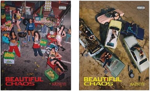 Katseye 2nd EP [الفوضى الجميلة] إصدار "Gnarly" Photobook Random 1ea in Saudi Arabia