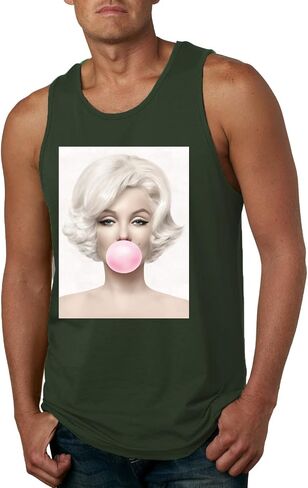 Wild Bobby Marilyn Gum Pop Culture Mens Tank Top in Saudi Arabia