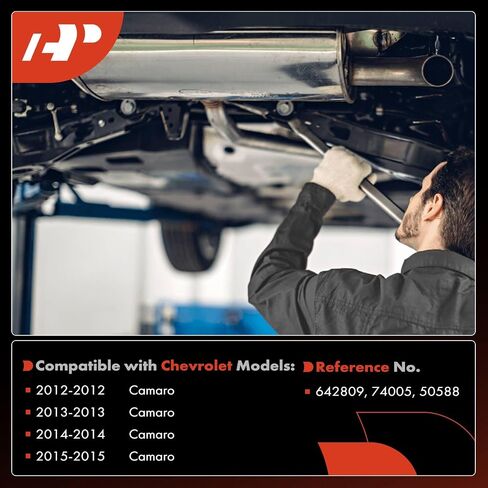 غادر A-Premium محول الحفاز مع مجموعة Gasket Direct-Fit مباشرة مع شيفروليه كامارو 2013 2013 2014 3.6L ، E.P.A. متوافق in Saudi Arabia