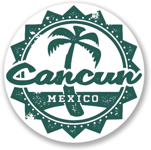 Cancun Mexico Round Metal 0.75" Lapel Pin Hat Shirt Pin Tie Tack Pinback in Saudi Arabia