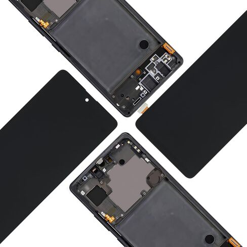 for Samsung A71 Screen Replacement A715 A715F SM-A715F/DS SM-A715F/DSN 6.7'' LCD Display Touch Digitizer Assembly with Frame & Tools in Saudi Arabia