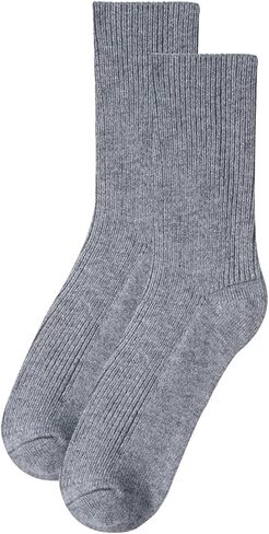 MELUSA Wool Cashmere Socks for Women, Super Soft Warm Cozy Winter Gift Crew Socks in Saudi Arabia