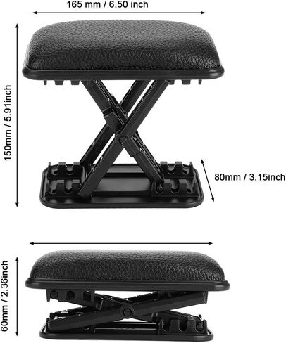 Universal Automobile Car Left Hand Armrest Pad Anti Fatigue Elbow Support Adjustment Bracket Cushion ABS PU Fatigue Accessories Arm Rest Console in Saudi Arabia