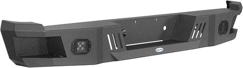 Hooke Road Rear Bumper for 1988-1998 Chevy Silverado C1500 C2500 K1500 K2500 Fleetside, Rock Crawler Steel Bumper with LED Lights in Saudi Arabia