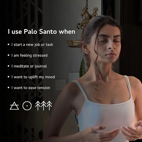 Palo Santo & Copal assental Oil Roll-On by Aromafume | 1 × 10 مل / 0.33 فلوريدا أوقية | زيوت العطرية | لفة طبيعية على العطور | إكسسوارات التأمل الروحية in Kuwait