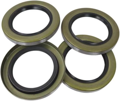 USonline911 4 Pcs 10-36-LOTOF4 Double Lip Grease Seals 2.25 x 3.371 Compatible for Dexter 010-036-00, for TruRyde GS-2250DL, for Texcom 22333TBN in Saudi Arabia