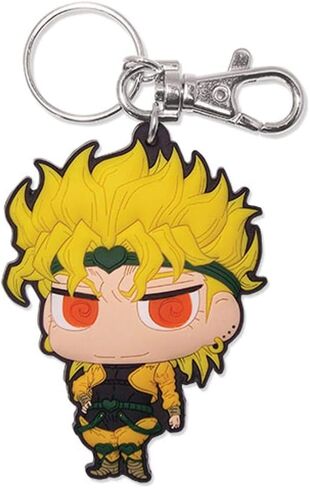 Great Eastern Entertainment JoJo's Bizarre Adventure- Dio SD PVC Keychain, 2", Multicolor in Saudi Arabia