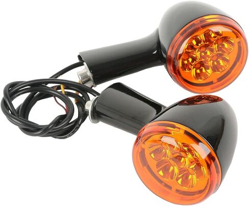 TCMT NEW BEAR TURN SIDS LIGHTATOR AMBER FITS for Harley Sportster 883 1200 1992-2022 in Saudi Arabia