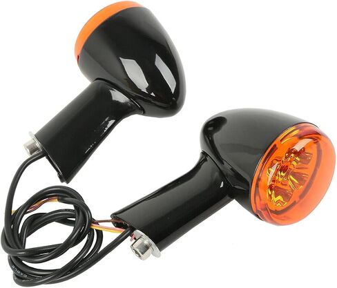 TCMT NEW BEAR TURN SIDS LIGHTATOR AMBER FITS for Harley Sportster 883 1200 1992-2022 in Saudi Arabia