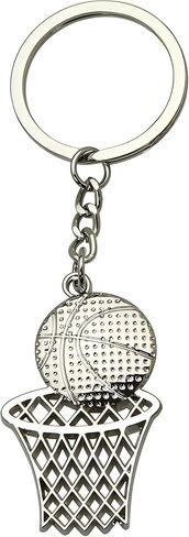 Basketball Hoop Keychain Sports Ball Pendant Key Ring Bag Mini Cute Gifts for Men Boys Girls Son Daughter Teams in Kuwait