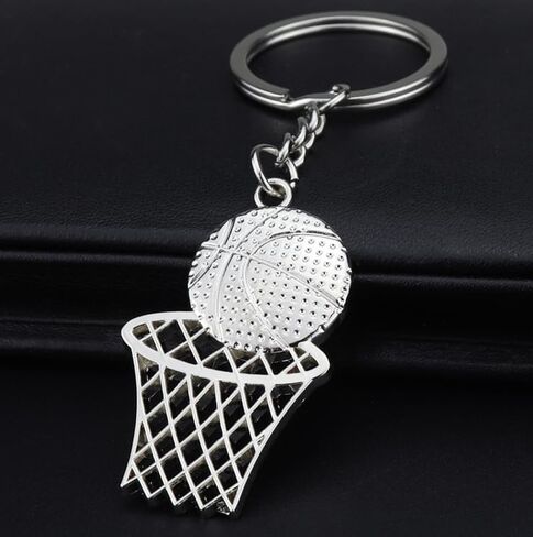 Basketball Hoop Keychain Sports Ball Pendant Key Ring Bag Mini Cute Gifts for Men Boys Girls Son Daughter Teams in Kuwait