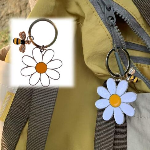 حقيبة سلسلة مفاتيح Daisy Congle Colling ، سحر زهرة المفاتيح لمفاتيح المحفظ in Kuwait