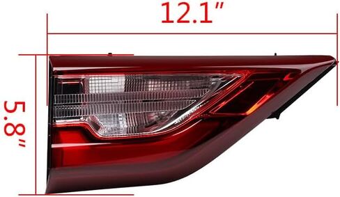 Astra Depot Left Left Inner Lean Assembly Running Parking Parking Reverse Propear for 2018-2021 Chevrolet Traverse Tair Lamp Side GM2802117 ، 85164974 ، GM2802117C ، 84835392 ، 84237384 ، 84416256 in Saudi Arabia