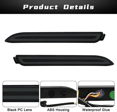 Rear Bumper Reflector Light For Toyota RAV4 Sienna Matrix Reiz LED Tail Brake Lights with Turn Signal in Kuwait