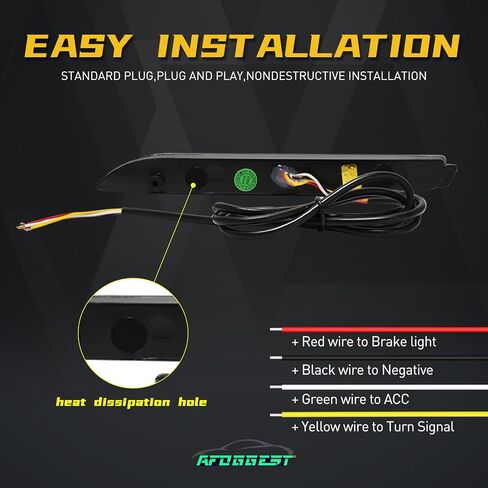 Rear Bumper Reflector Light For Toyota RAV4 Sienna Matrix Reiz LED Tail Brake Lights with Turn Signal in Kuwait