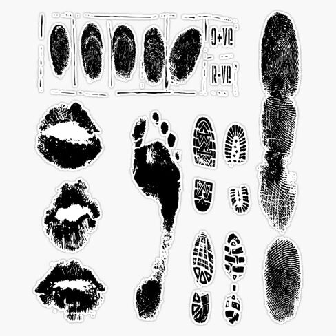 MAGNET forensic science pack Magnet Vinyl Magnetic Sticker Size 5" in Saudi Arabia