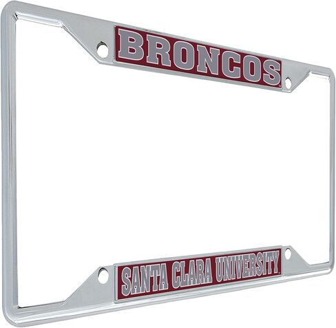 Desert Cactus Santa Clara University Scu Broncos Car Accessories Frame Metal Licker Plate and Tag Presh for Art in Saudi Arabia