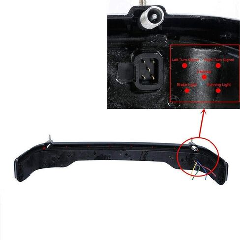 LED King Tour Pack W/Brake Turn Light Light LAMP FIT لـ Harley Tour Pak Road Street Electra Glide 2014-2024 in Saudi Arabia