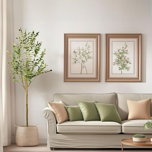 3FT Artificial Olive Tree, Indoor Faux Olive Tree Fake Potted Silk Olive Tree Plants with Lifelike Branches & Fruits for Home Office Decor in Saudi Arabia