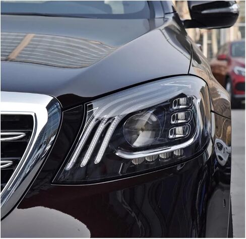 Headlight Housing Compatible For Mercedes Benz W222 S-Class S320 S350 S450 S500 2018 2019 2020 Headlamp Light Cover Lampshade Lens Headlight Shell Lamp Shade(Right side) in Saudi Arabia