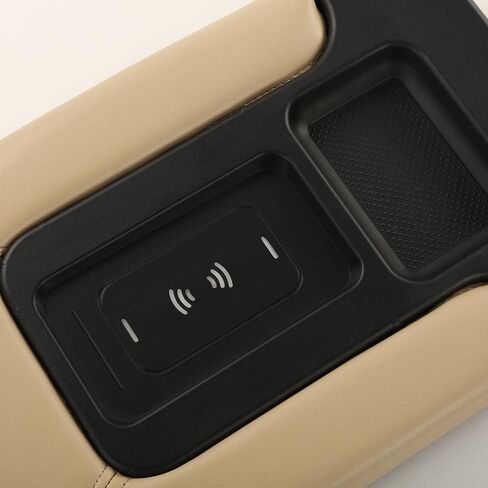 Dotcom Center Center Console Lid Kit W/Charging Cable Replacement لعام 1999 2000 2001 2002 2003 2004 2005 2006 2007 Chevy Silverado Suburban Tahoe GMC Sierra Yukon Lid Arm Latch Dark Gray in Kuwait