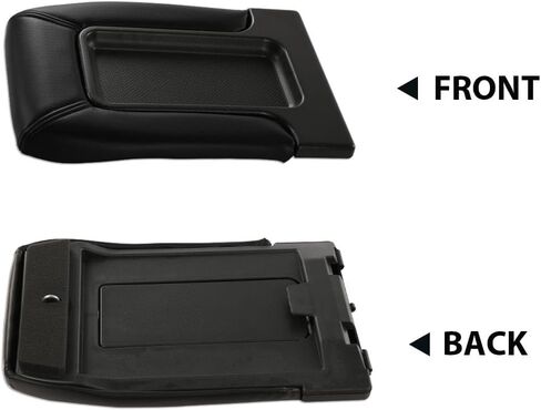 DOTCOM Center Console Lid Repair Kit W/Charging Cable Replacement for 1999 2000 2001 2002 2003 2004 2005 2006 2007 Chevy Silverado Suburban Tahoe GMC Sierra Yukon Lid Arm Rest Latch Dark Gray in Kuwait