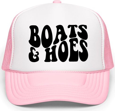 القوارب والمعاولات مضحكة صيف سائق الشاحنة قبعة الكبار رغوة الجبهة الكلاسيكية 5 لوحة الشبكة snapback in Kuwait