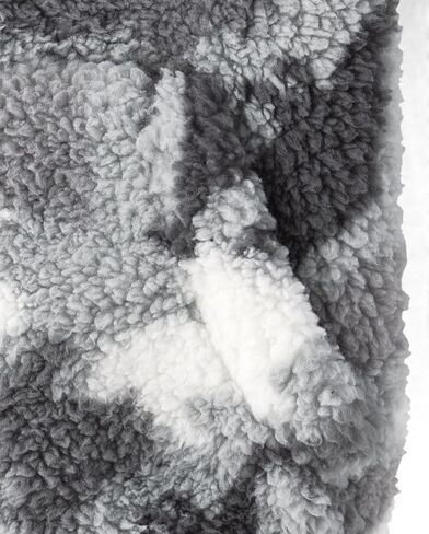 The Children's Place,Baby Boys,and Toddler Cozy Fuzzy Sherpa Jacket,Tidal Plaid,6 Months9 Months in Saudi Arabia