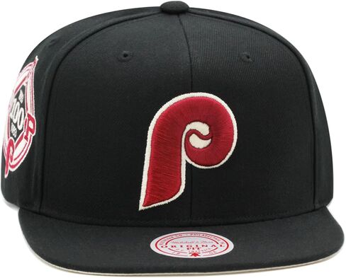 Philadelphia Phillies True Classics Snapback Hat Black in Saudi Arabia