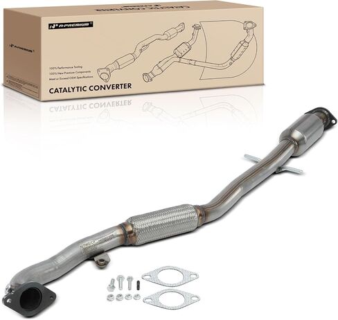 A-Premium Rear Catalytic Converter with Gasket Kit Direct-Fit Compatible with Chevrolet Malibu 2013-2015, Malibu Limited 2016, 2.5L, E.P.A. Compliant, Replace# 22935117 in Saudi Arabia