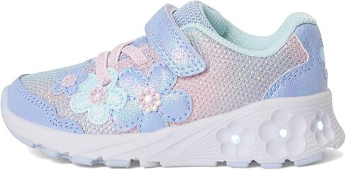 Stride Rite Kids Sr Lighted Glimmer 2.0 (Toddler) Sneaker, Blue, 7 US Unisex in Saudi Arabia