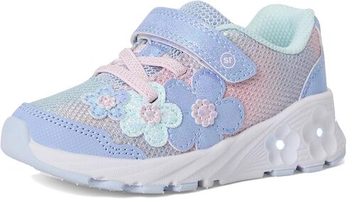 Stride Rite Kids Sr Lighted Glimmer 2.0 (Toddler) Sneaker, Blue, 7 US Unisex in Saudi Arabia