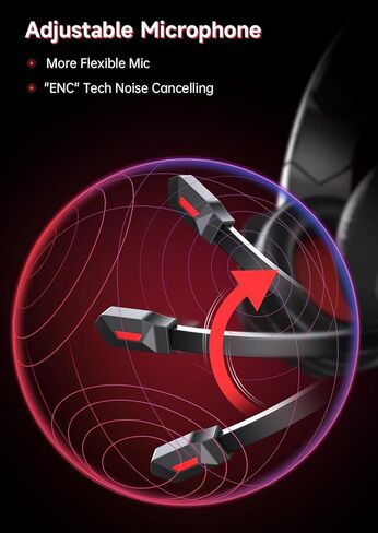 Captain 100 Gaming Headsets Wireless for PS5, PS4, Mac, Switch, PC, Computer - 2.4GHz Wireless & Bluetooth 5.2 Gamer Gaming Headphones Wireless, ENC Noise-Canceling Mic, 50MM Drivers, Blue in Kuwait