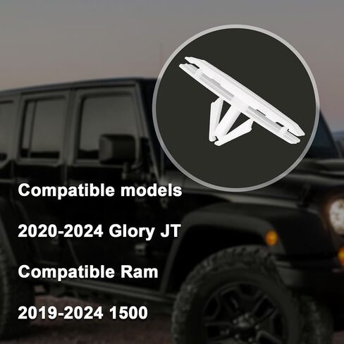 30pcs Clips Automotive, Fender Flare Clips for Stable Rocker Panel & Jeep Fender Accessories Parts for OEM#68526185AA Compatible with Gladiator JT in Saudi Arabia