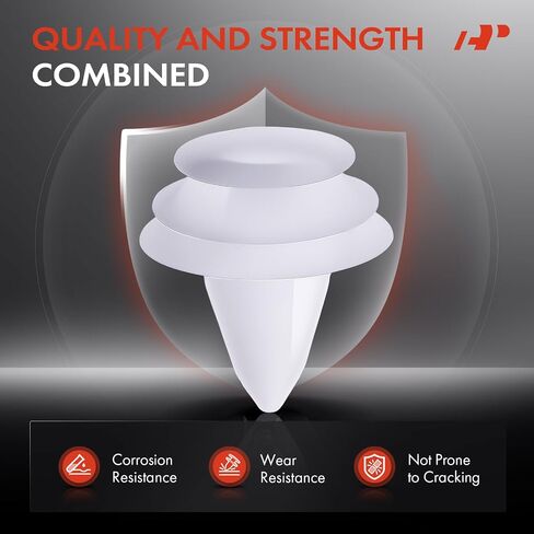 A-Premium 50 PCS Trim Panel Clip Clip Triple Head متوافق مع Nissan Altima ، Rogue ، Sentra ، Versa ، Frontier ، Murano ، Pathfinder ، Maxima ، Titan ، Armada ، Juke ، Kicks ، Xterra ، 350Z ، Cube in Saudi Arabia